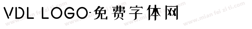 VDL LOGO字体转换